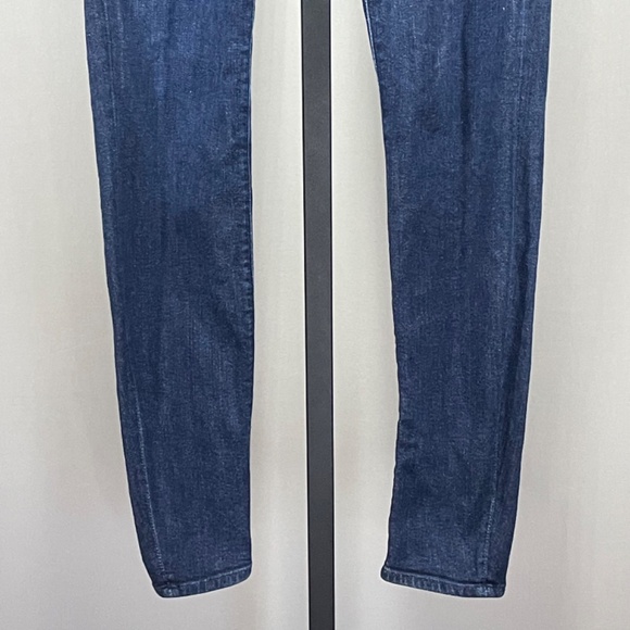 Mother Jeans Womens 27 blue denim looker skinny designer casual - Picture 3 of 12